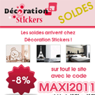 DECORATION STICKERS : Soldes avec 8% de réduction sur les stickers
